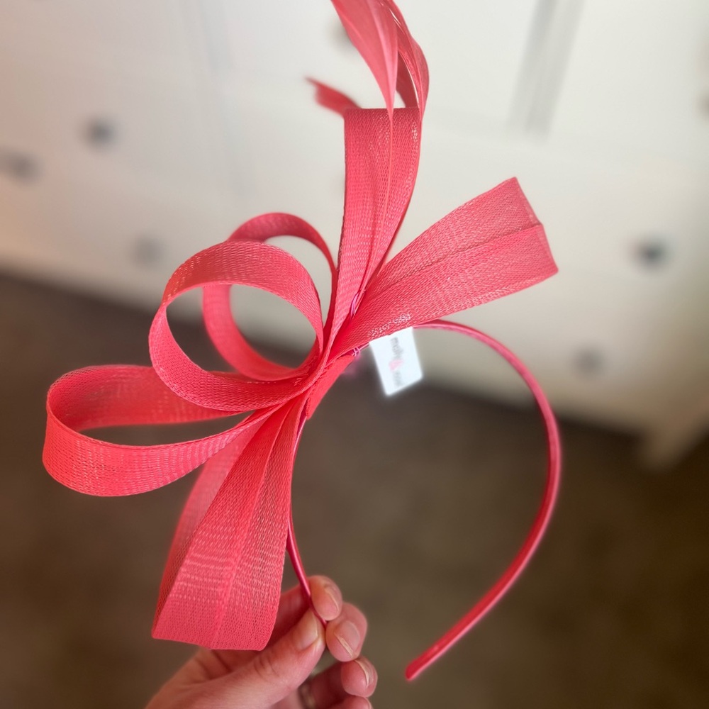 Elegant Pink Fascinator Headband